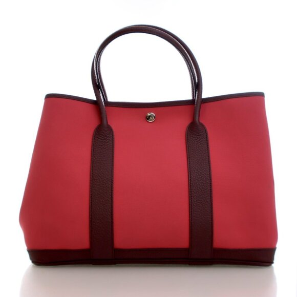 Hermes Rose Extreme Toile Garden Party 36 - Picture 11 of 16